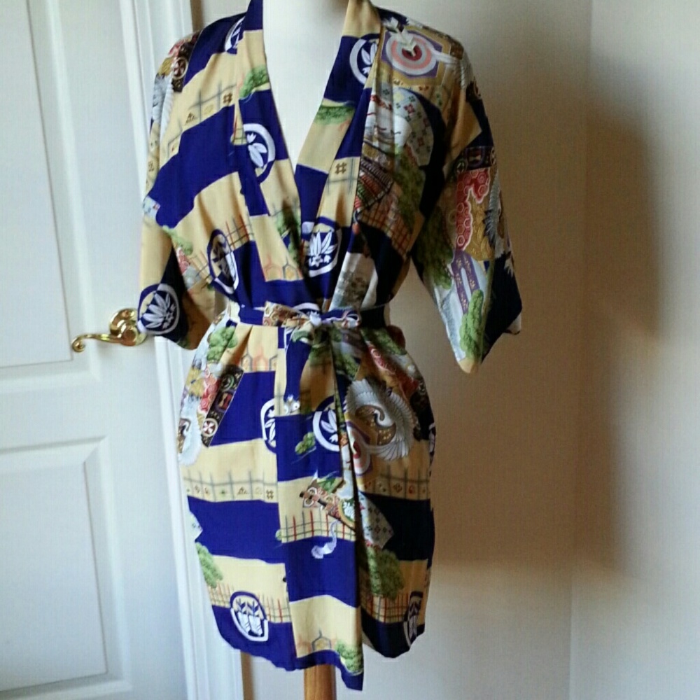 Vintage Kimono Robe with original belt